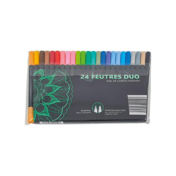 24 crayons ou feutres