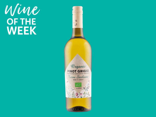 Organic Pinot Grigio - Lidl - Great Britain - Specials archive