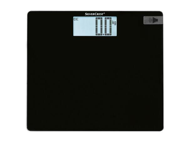 Silvercrest Personal Care Black Talking Scales