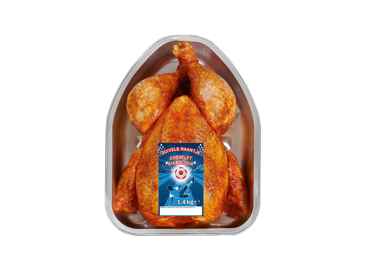 Braadkip met duivels pikante marinade