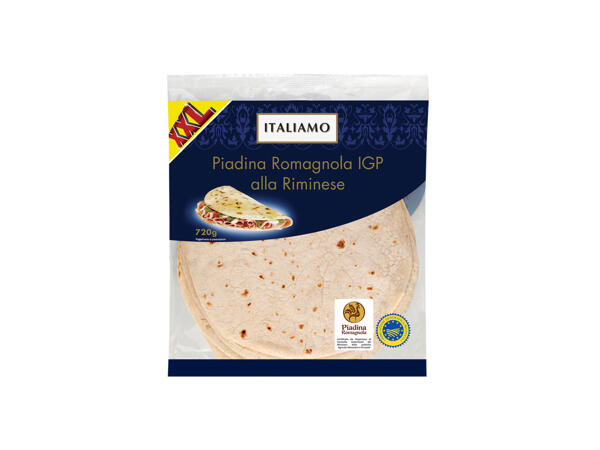 Piadina Romagnola PGI Rimini-Style