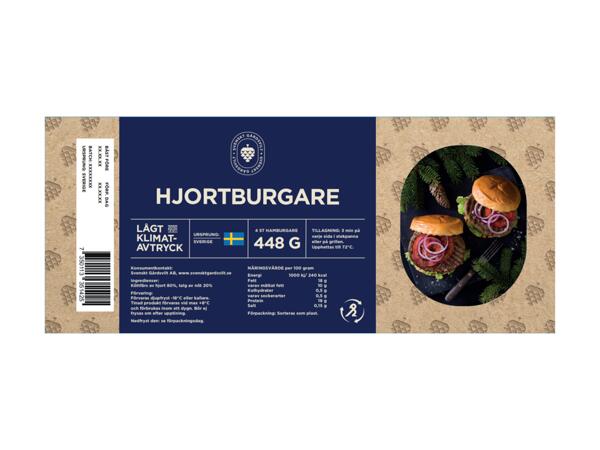 Svenskt Gårdsvilt Hjortburgare