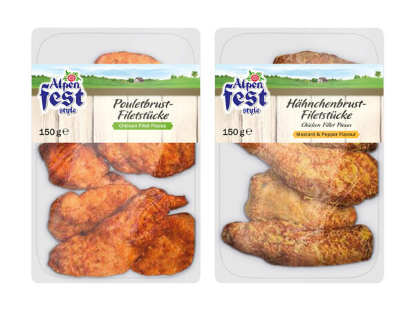 Filets de blanc de poulet