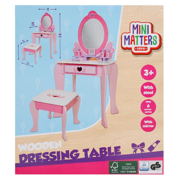 Coiffeuse en bois Mini Matters