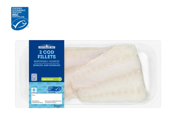 Lighthouse Bay 2 Cod Fillets