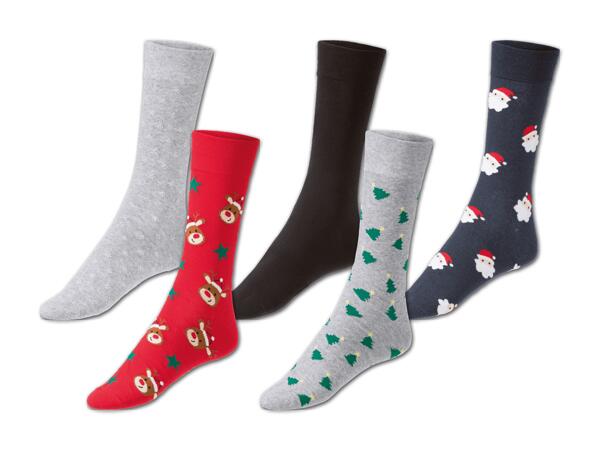 Herren Socken, 5 Paar