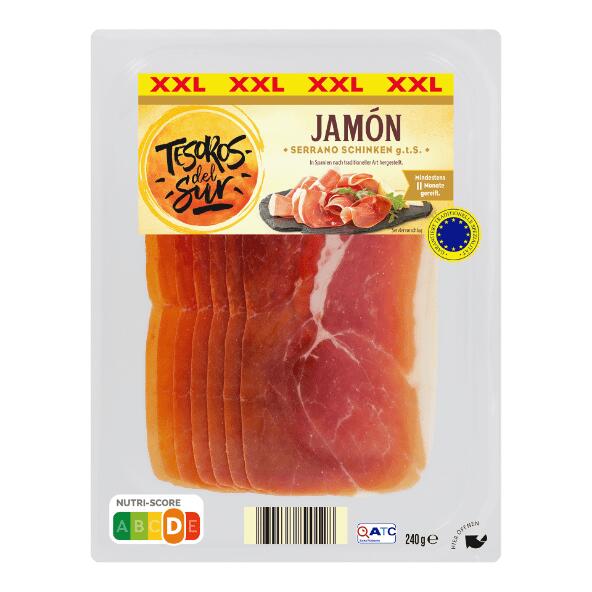 TESOROS DEL SUR(R) 				Jamón Serrano