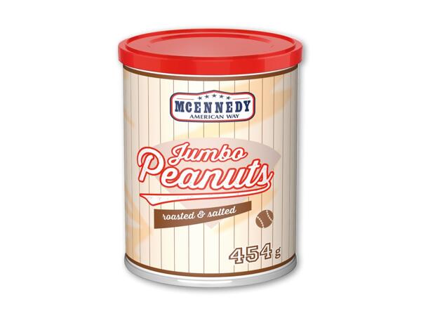 MCENNEDY Jumbo peanuts i nostalgisk dåse