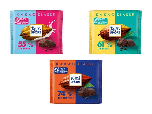 Variétés colorées Ritter Sport
