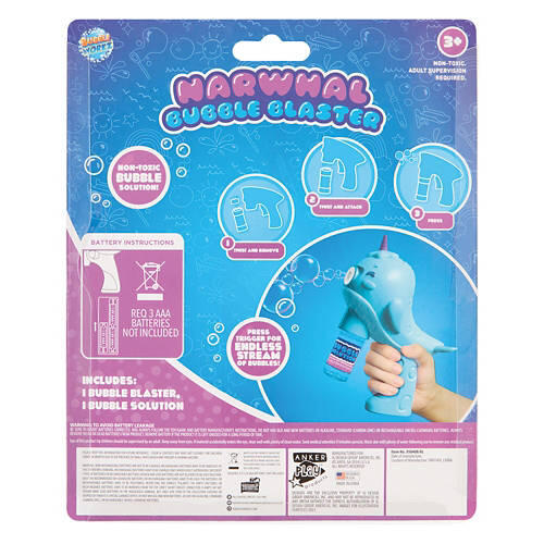 Bubble Blaster - Narwhal