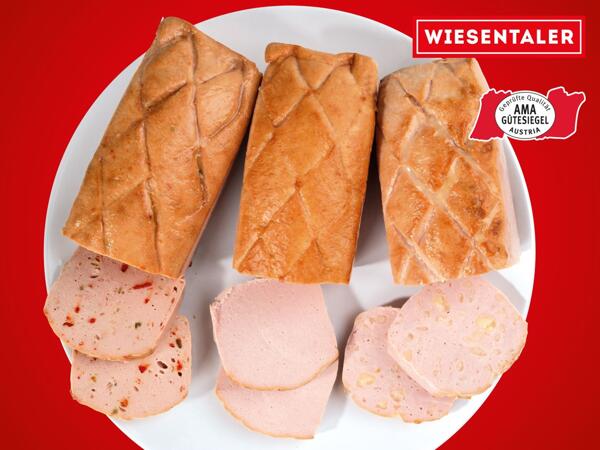 Leberkäse im Stück