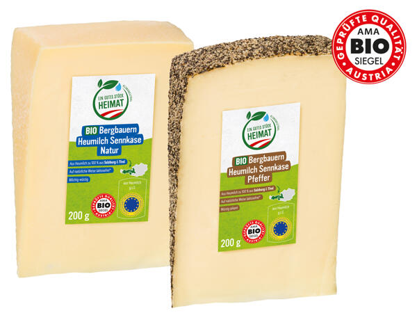 Bio-Heumilch Sennkäse