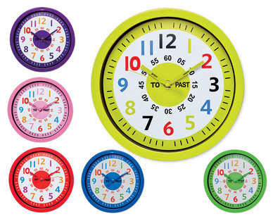 Time Teaching Wall Clock