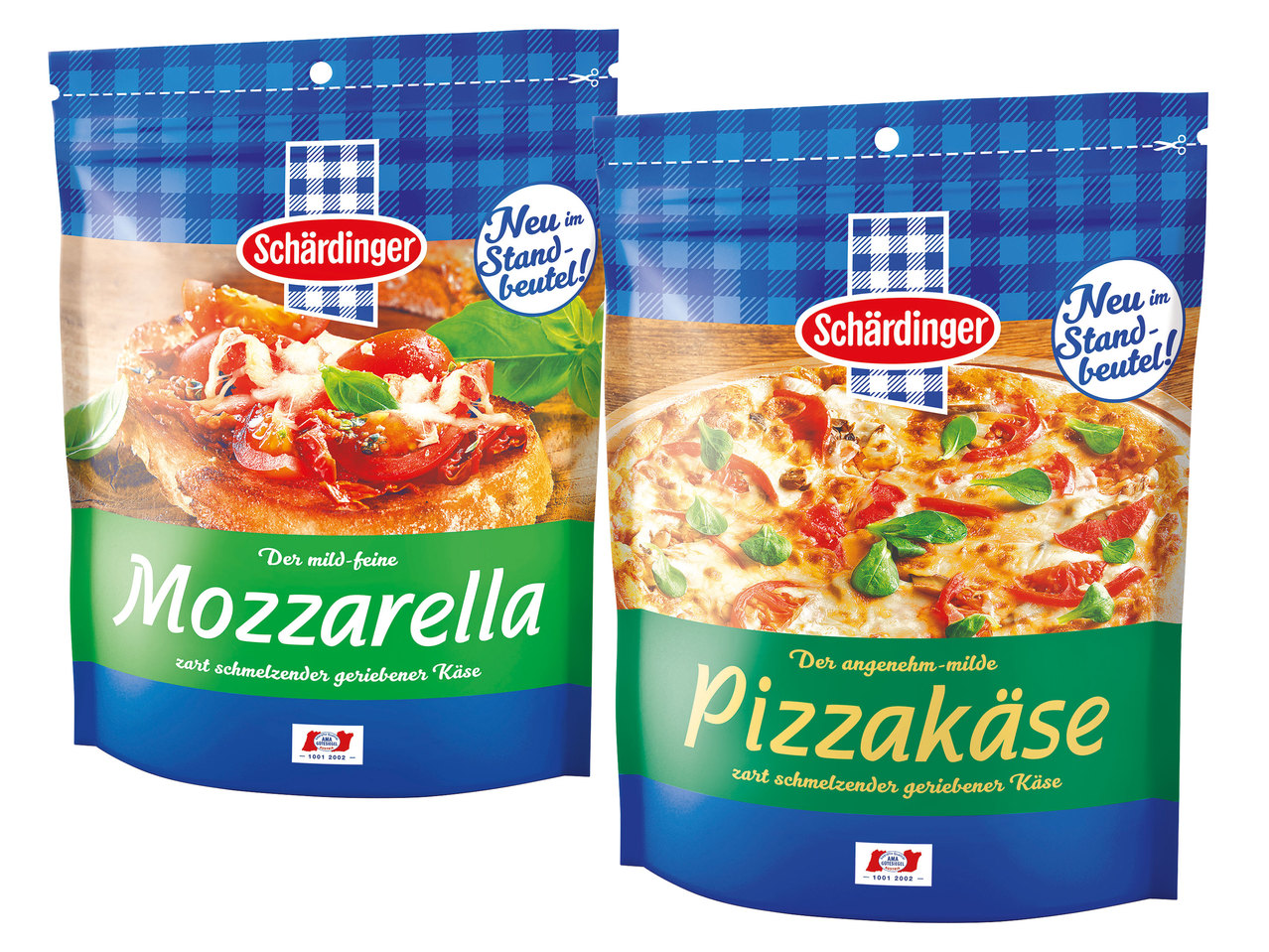 SCHÄRDINGER Pizzakäse/Mozzarella gerieben