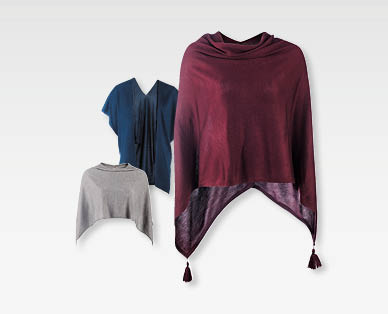 Poncho pour femmes BLUE MOTION COLLECTION