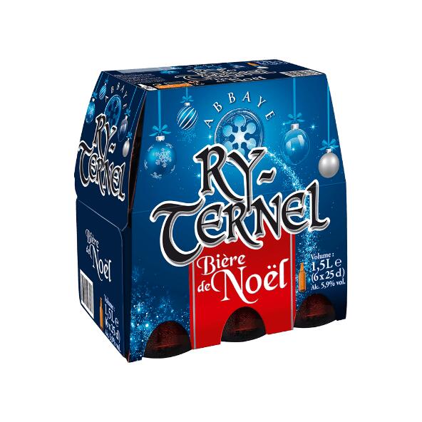 ABBAYE RY-TERNEL(R) 				Bière de Noël 5,9°