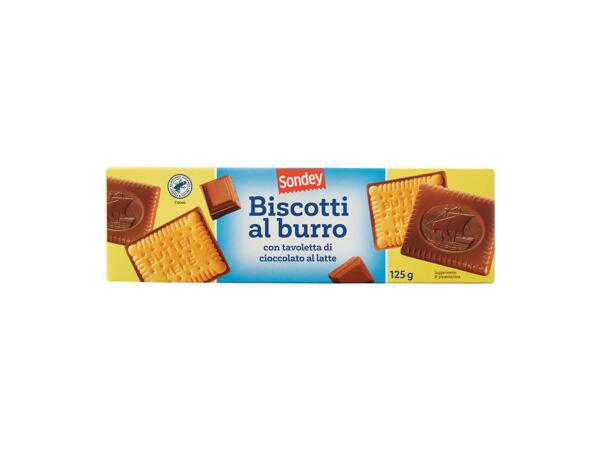 Choco butter biscuits