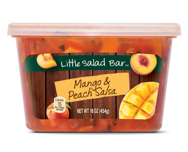 Little Salad Bar Mango & Peach or Verde Salsa
