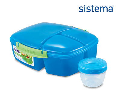 Sistema Triple Split Lunch Box