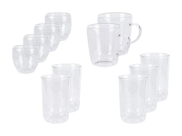 Verres à double paroi