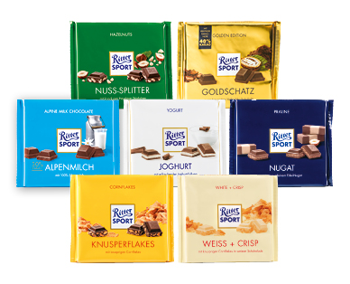 Chocolat en tablette RITTER SPORT