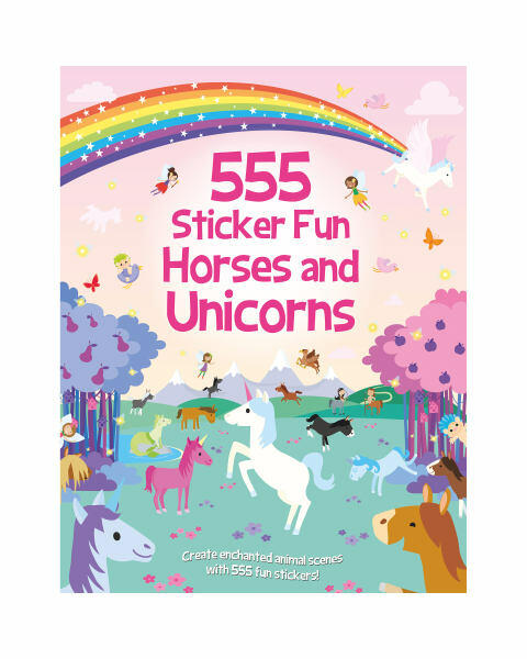 555 Sticker Fun Unicorn Book