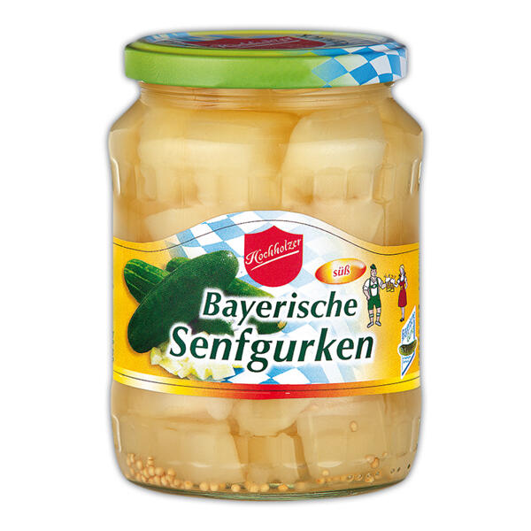 Bayerische Senfgurken