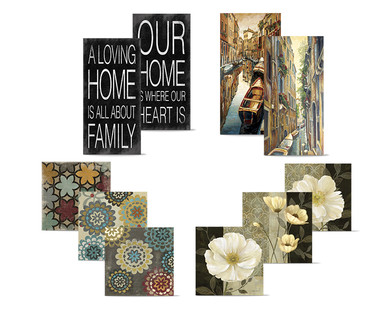 Huntington Home Canvas Wall Art Assortment