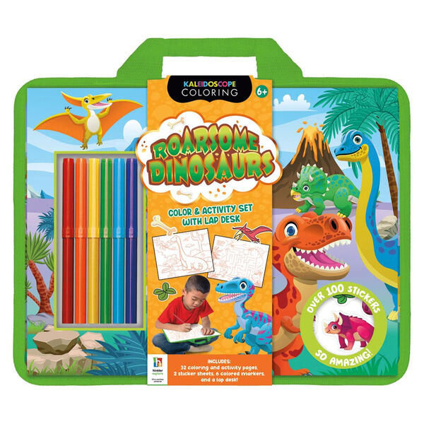 Hinkler Dinosaurs Lap Desk Activity Kit