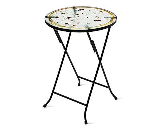 Belavi Decorative Glass Table