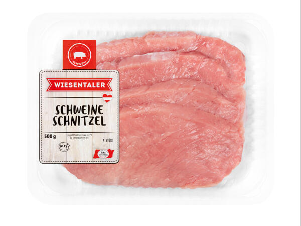 Frische Schweineschnitzel
