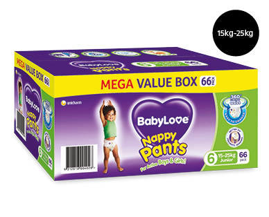 Junior Nappy Pants Megabox 66pk