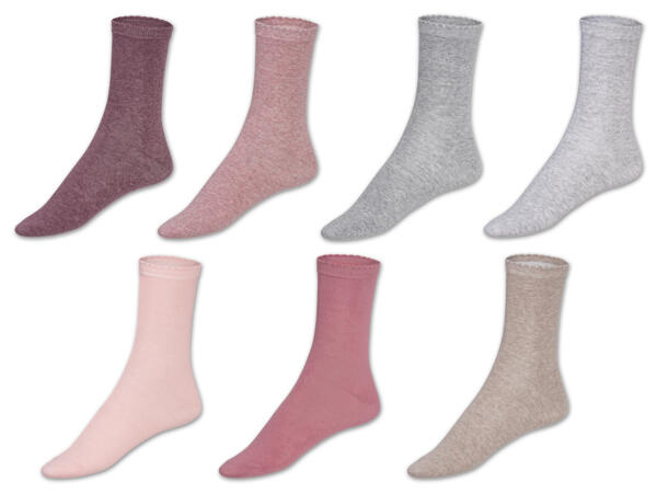 Damen Socken, 7 Paar