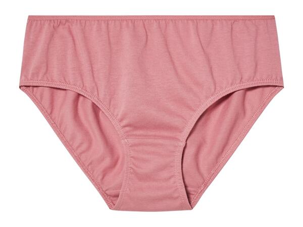 Esmara Girls' Pink Pure Cotton Knickers - 4 Pack