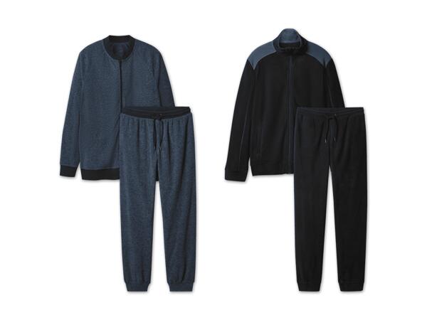 Herren Fleece-Hausanzug