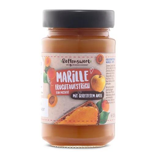 RETTENSWERT, Fruchtaufstri, Apfel-Marille
