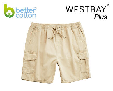 Men's Plus Cargo Shorts