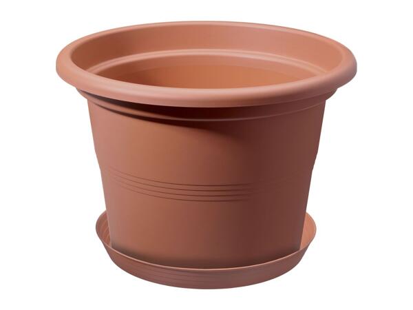 Parkside Planter with Saucer - 2 Piece Set