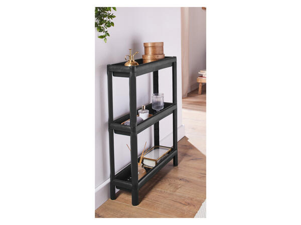 LIVARNO home Plastic shelf, 53 x 17 x 71 cm