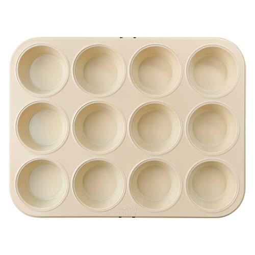 Pastel Bakeware - Muffin Pan, Cream