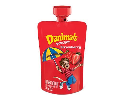 Danimals 
 Pouches Strawberry