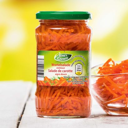 Carottes en lanières