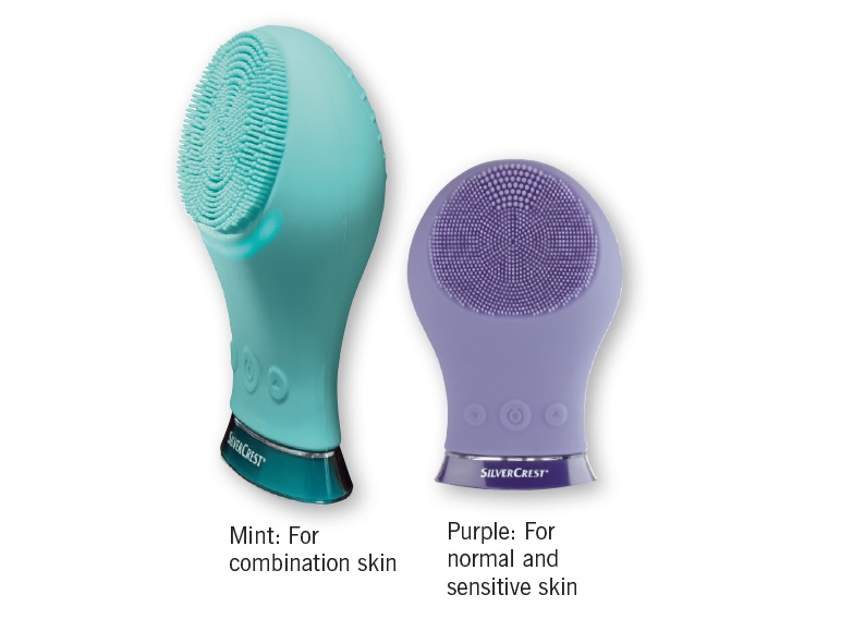 SILVERCREST PERSONAL CARE(R) Silicone Facial Cleansing Brush