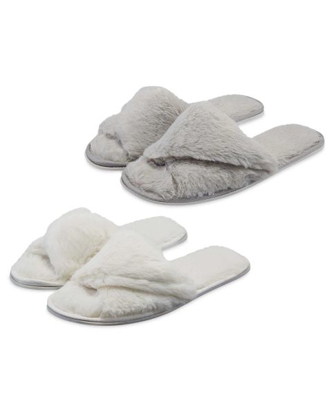 Avenue Cosy Plush Slippers