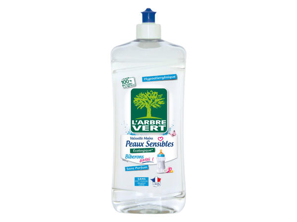 Arbre Vert liquide vaisselle hypoallergénique