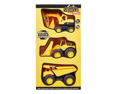 Construction Toy Trucks 3pk