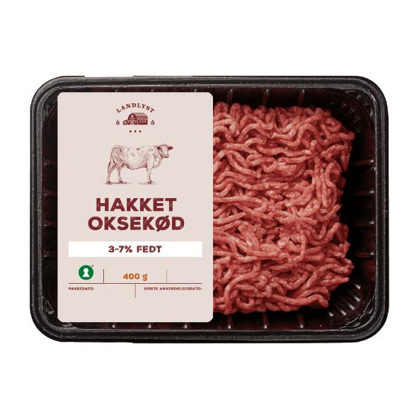 Hakket oksekød