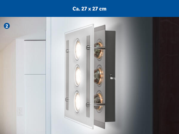 LED-Wand-/Deckenleuchte