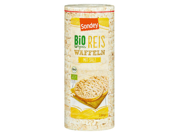 SONDEY Bio-Reis- oder Maiswaffeln