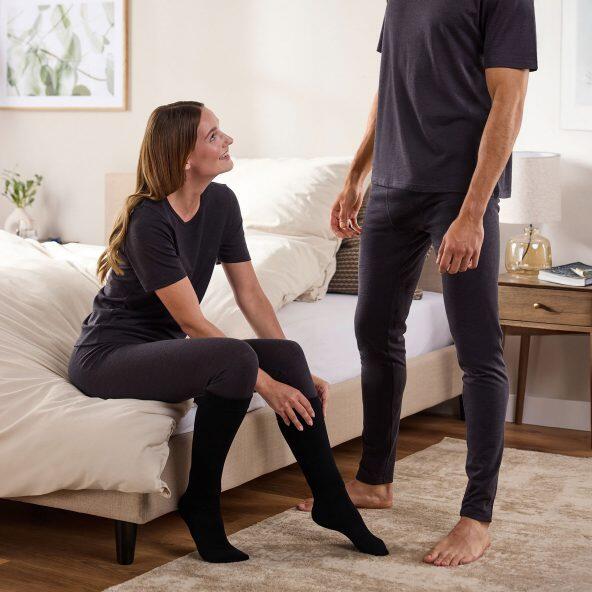 CRANE(R) Legging ou maillot de corps en mérinos